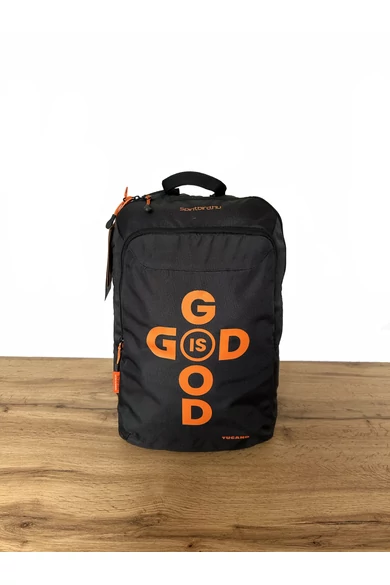 Hátizsák, 19 literes, TUCANO, "God is Good" mintával